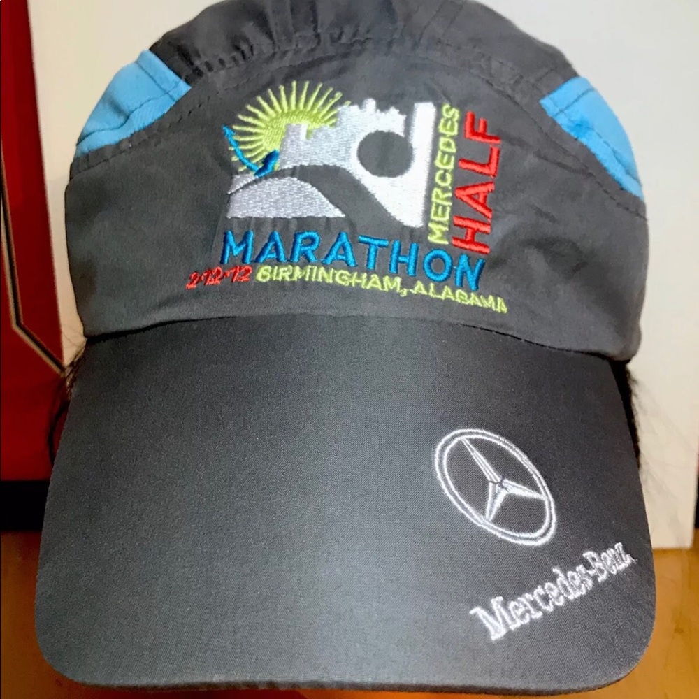 Mercedes Half Marathon jog run NEW HAT CAP